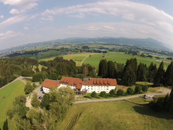 Haus der Familie von oben